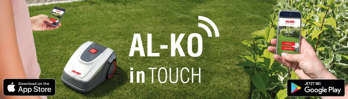 Robotklippere | AL-KO inTouch App
